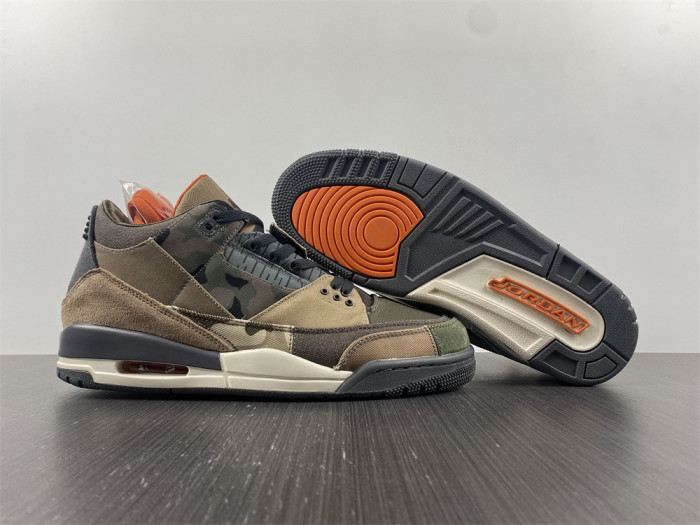 Air Jordan 3 Retro Patchwork Camo - DO1830-200