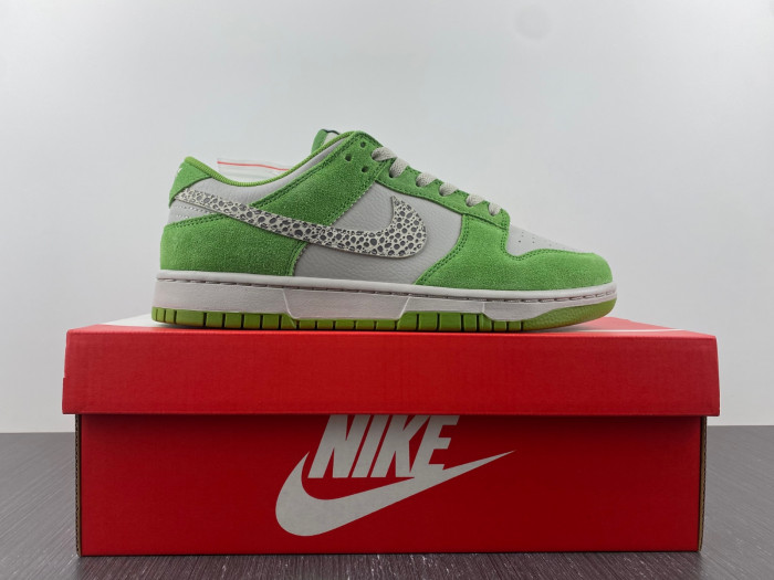 Nike Dunk Low Safari Sw0sh Chlorophyll DR0156-300