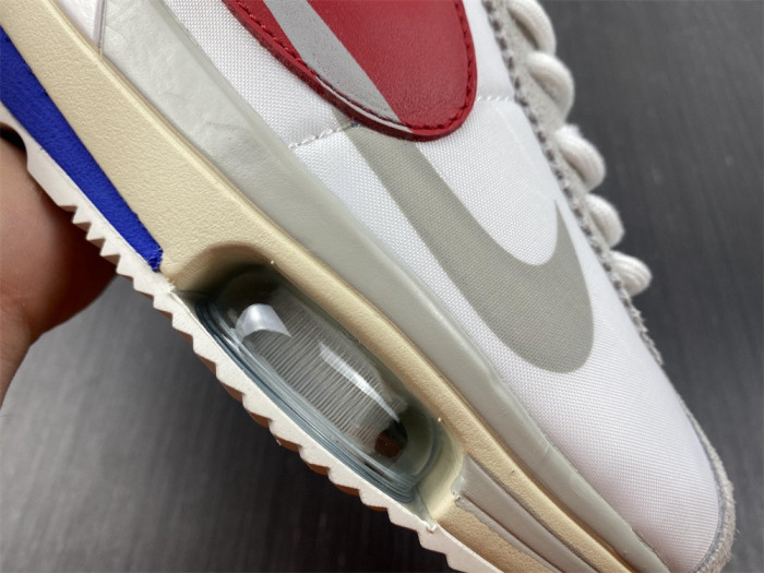 sacai x Nike Cortez 2022 White Red Blue DQ0581-100