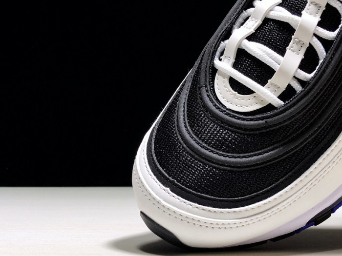 NIKE mens Air Max 97 White/Black-Persin Violet 921522-102