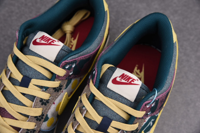 NIKE DUNK LOW LEMON WASH MULTI-COLOR CZ9747-900