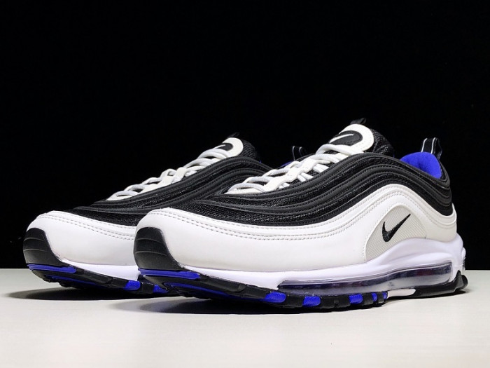 NIKE mens Air Max 97 White/Black-Persin Violet 921522-102