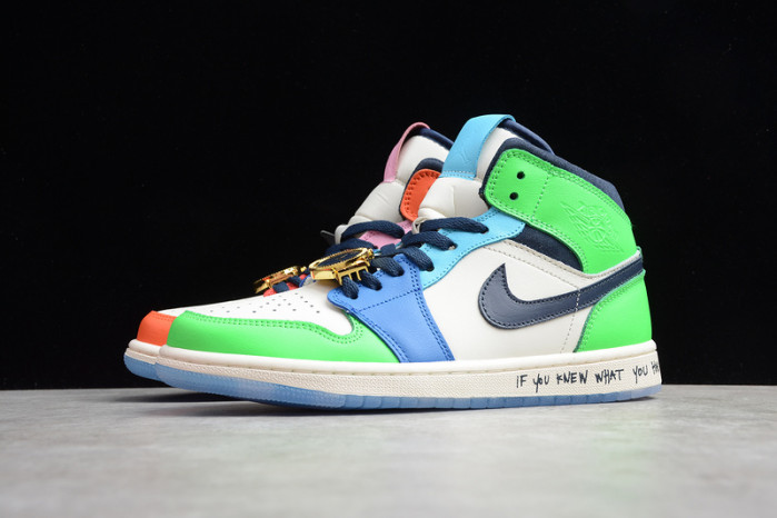 Melody Ehsani Air Jordan 1 Mid Fearless CQ7629-100