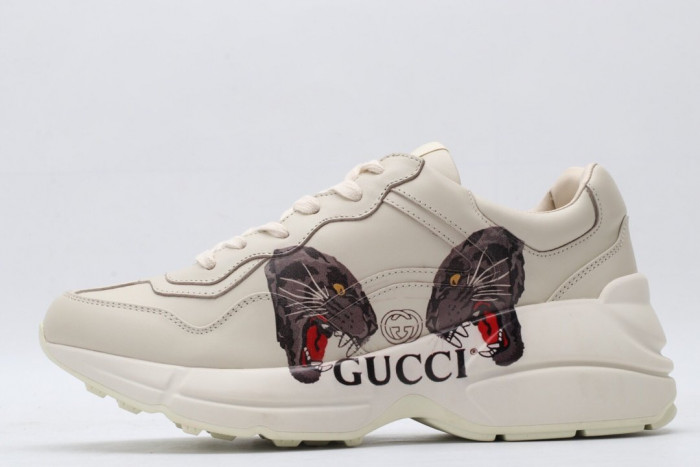 G*u*i rhyton  leather sneaker