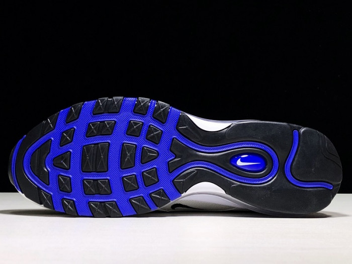 NIKE mens Air Max 97 White/Black-Persin Violet 921522-102