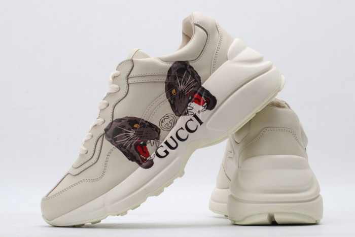 G*u*i rhyton leather sneaker