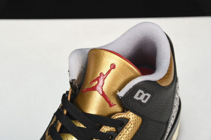 Air Jordan 3 WMNS Black Gold CK9246-067