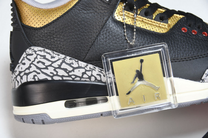 Air Jordan 3 WMNS Black Gold CK9246-067