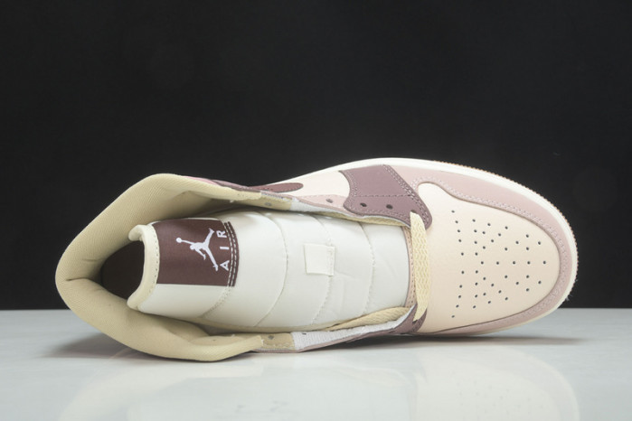 Air Jordan 1 Mid SE Dark Pony Smoky Mauve (W) - DO7440-821