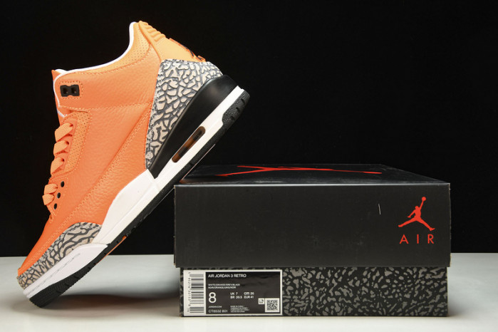 AIR JORDAN 3 RETRO "ORANGE" CT8532-801