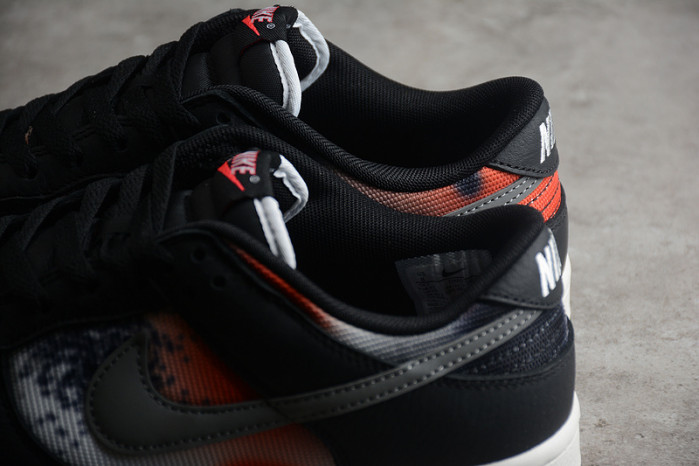 Nike Dunk Low Graffiti Black Red - DM0108-001