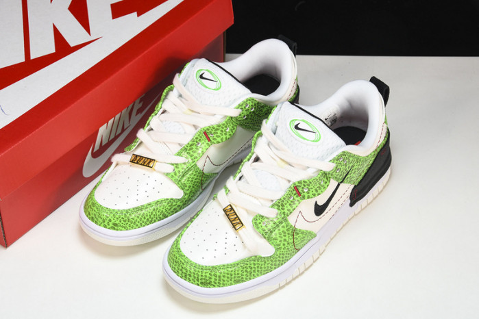 Nike Dunk Low Disrupt 2 Green Snakeskin DV1491-101