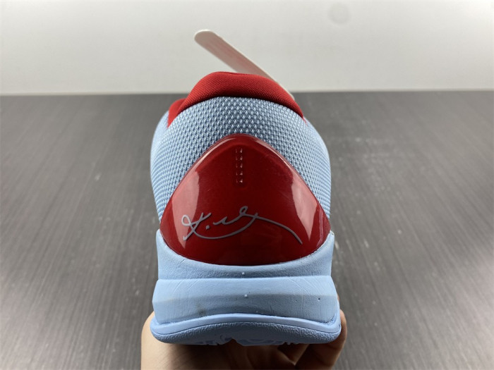 Nike Zoom Kobe 5 Blue Red Metallic Sliver CD4991-109
