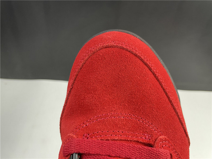 AIR JORDAN 5 RAGING BULL 2021 RED SUEDE DD0587-600