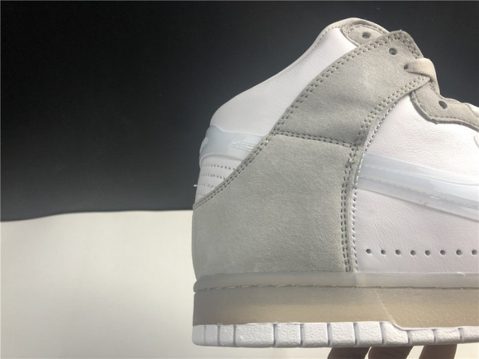 Nike x Slam Jam Dunk High White Platinum DA1639-100