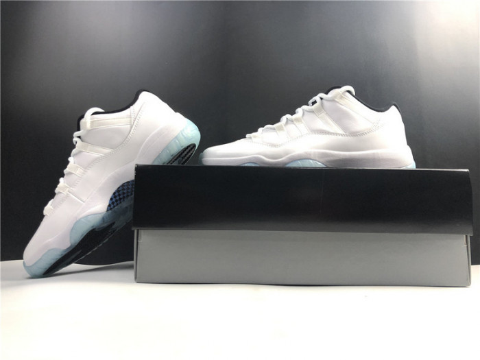 AIR JORDAN 11 LOW "LEGEND BLUE" AV2187-117