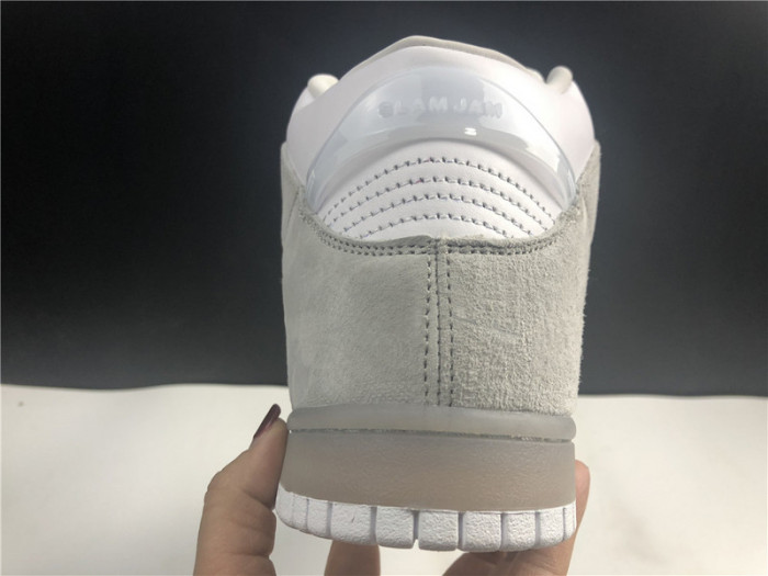 Nike x Slam Jam Dunk High White Platinum DA1639-100