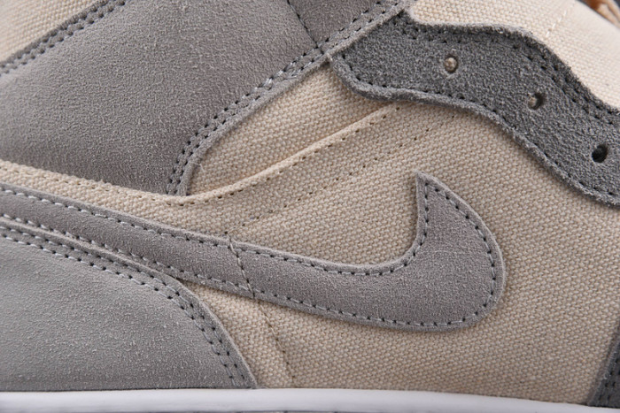 Air Jordan 1 Mid Coconut Milk Particle Grey DN4281-100