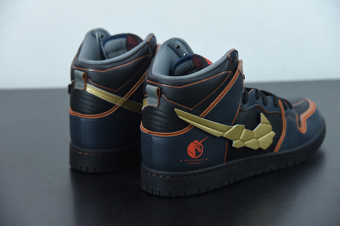 Gundam x Nike SB Dunk High "Banshee" DH7717-400