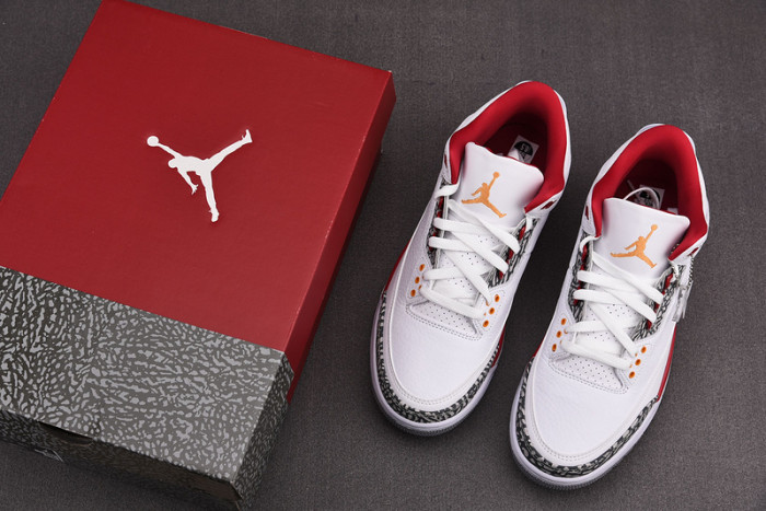 JORDAN 3 RETRO CARDINAL RED - CT8532-126