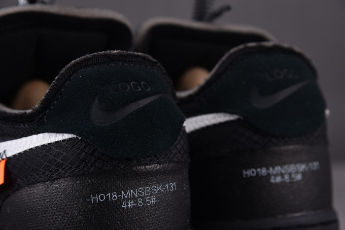 OW Nike Air Force 1 Low Black AO4606-001