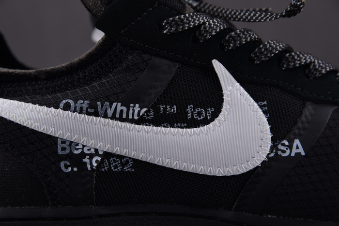 OW Nike Air Force 1 Low Black AO4606-001