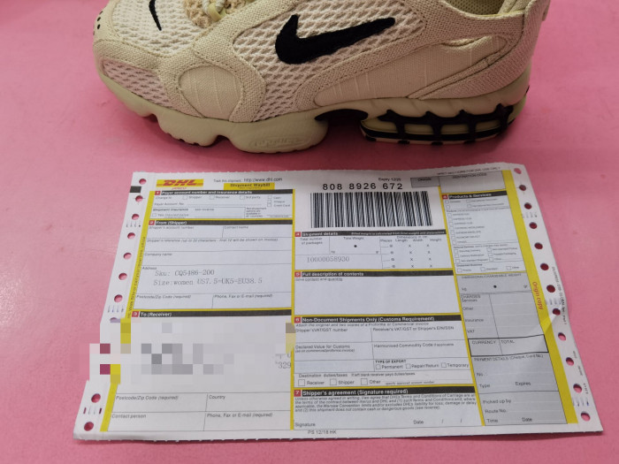 Stussy x Nike Air Zoom Spiridon Caged 2CQ5486-200