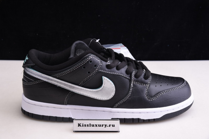 nike sb dunk low pro og qs "black Di*m*nd" - bv1310 001