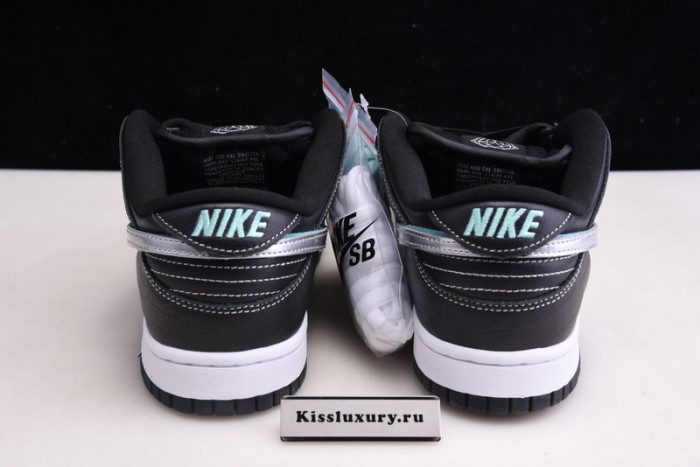 nike sb dunk low pro og qs "black Di*m*nd" - bv1310 001