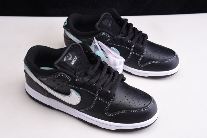 nike sb dunk low pro og qs "black Di*m*nd" - bv1310 001