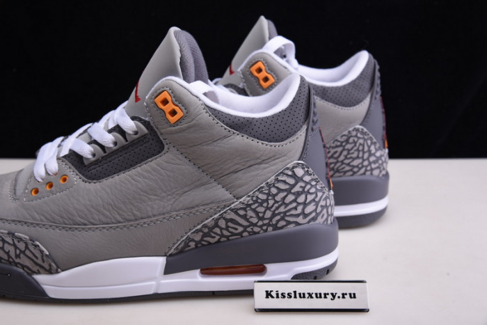 AIR JORDAN 3 RETRO ``COOL GRAY