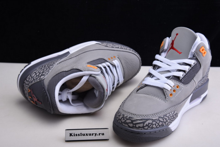 AIR JORDAN 3 RETRO ``COOL GRAY
