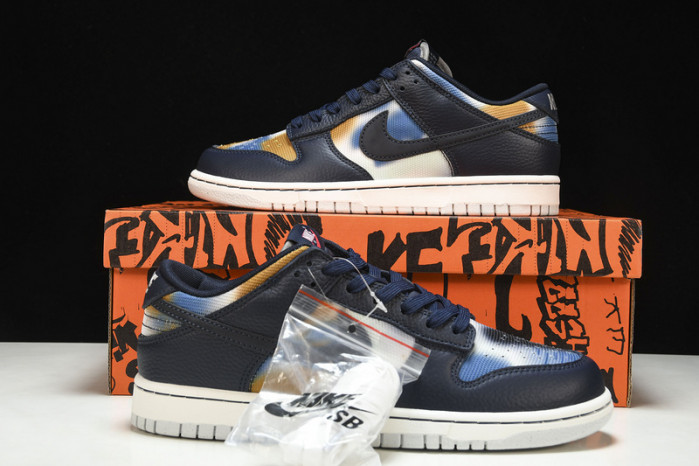 Nike Dunk Low Graffiti Navy - DM0108-400
