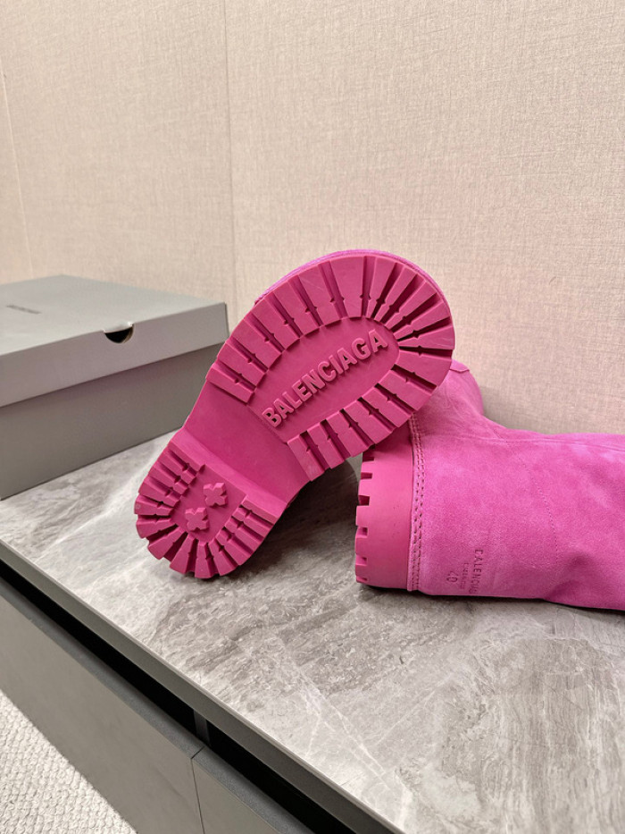 Ba*len*cia*ga alaska faux-fur low boots