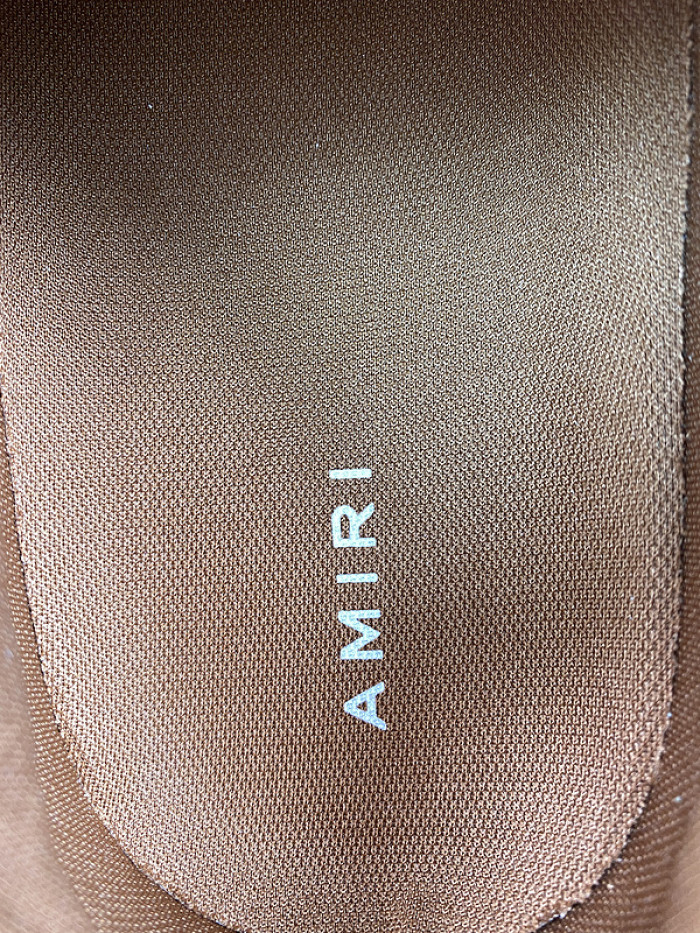 AMIRI 21FW SKEL TOP LOW SNEAKER