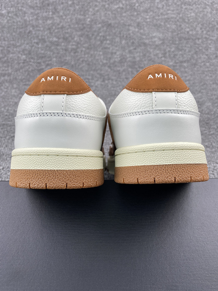 AMIRI 21FW SKEL TOP LOW SNEAKER