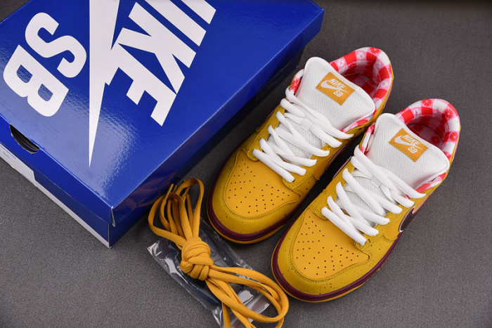 NIKE SB DUNK LOW PREMIUM Yellow Lobster 313170-137566