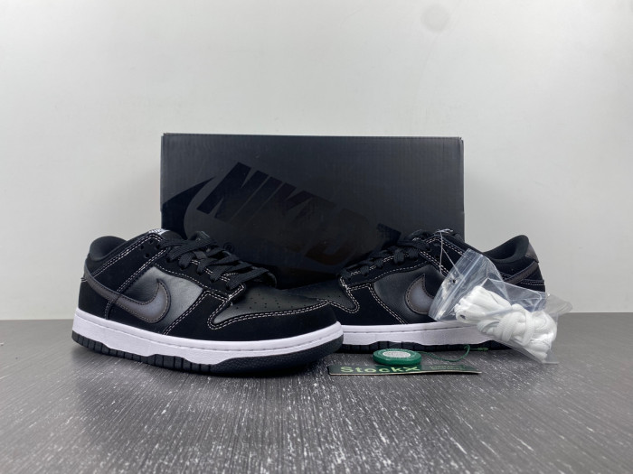 Nike Dunk Low Airbrush Swish Black - FD6923-001