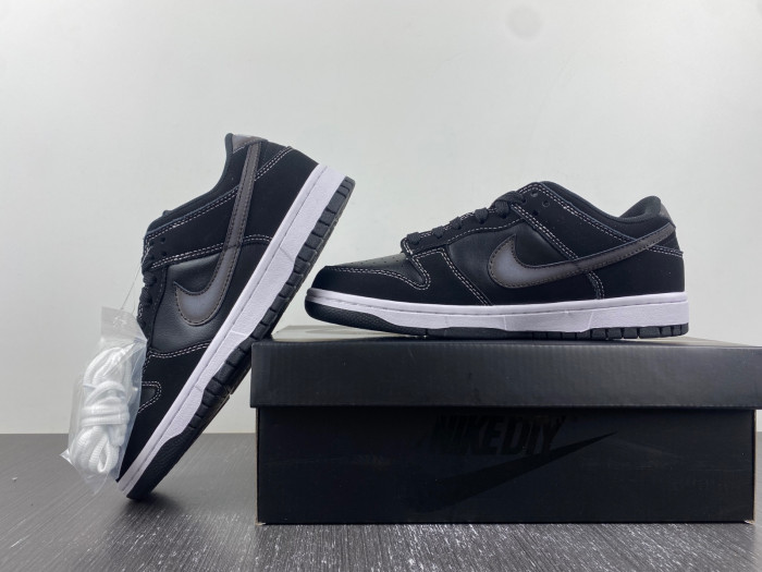 Nike Dunk Low Airbrush Swish Black - FD6923-001