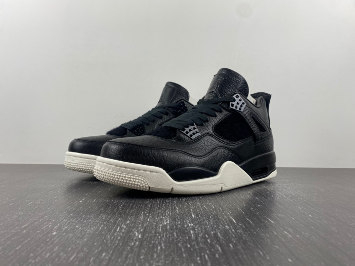 AIR JORDAN 4 RETRO PONY HAIR BLACK 819139-010