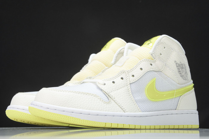 Air Jordan 1 Mid SE Voltage Yellow (W) - DB2822-107
