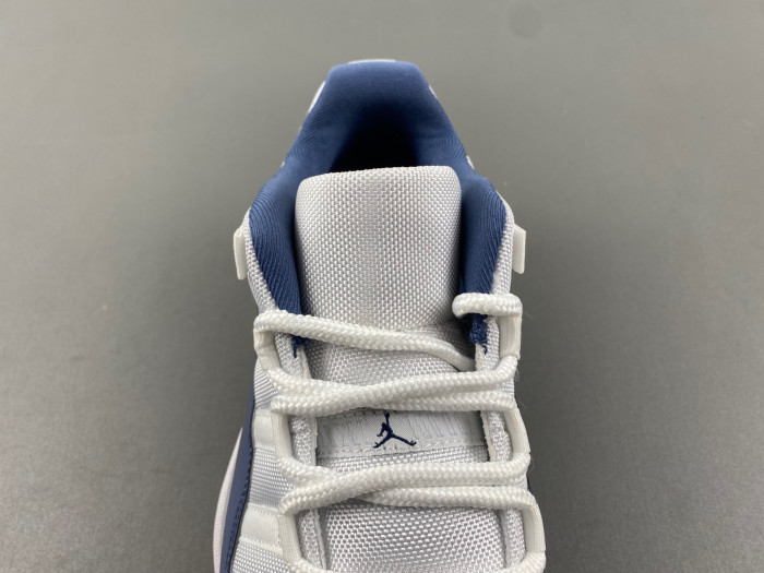 AIR JORDAN 11 LOW RETRO WHITE MIDNIGHT NAVY | FV5104-104